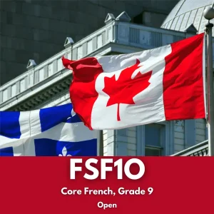 Core French, Grade 9 (FSF1O)-2025