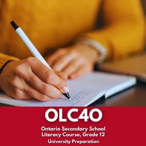 Ontario Secondary School Literacy Course, Grade 12 (OLC4O)