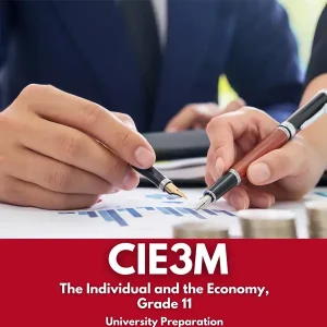 The Individual and the Economy (CIE3M)-2025